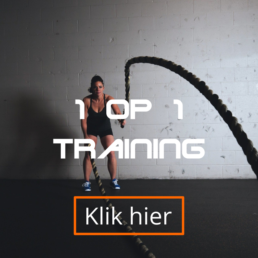 Knop 1 op 1 training homepage